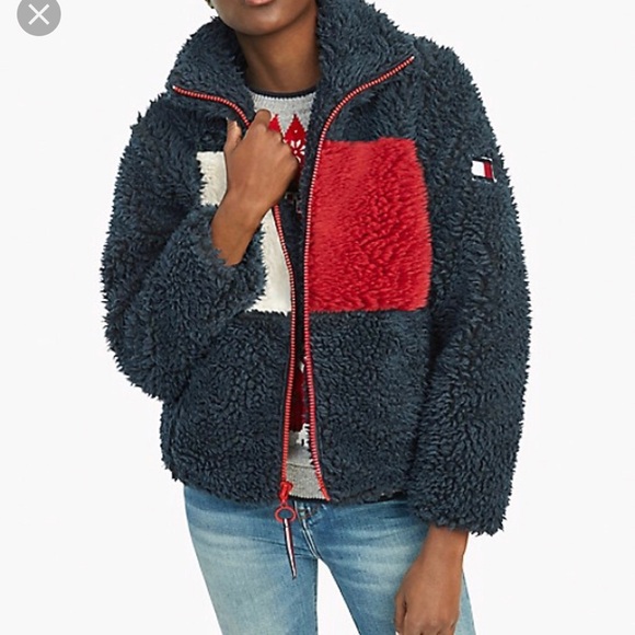 hilfiger sherpa jacket
